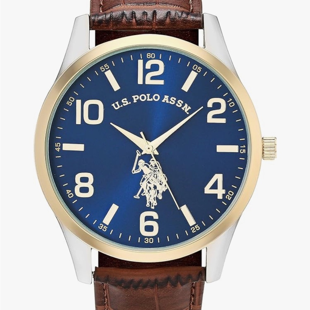 U.S. Polo Assn. Gold and Blue watch